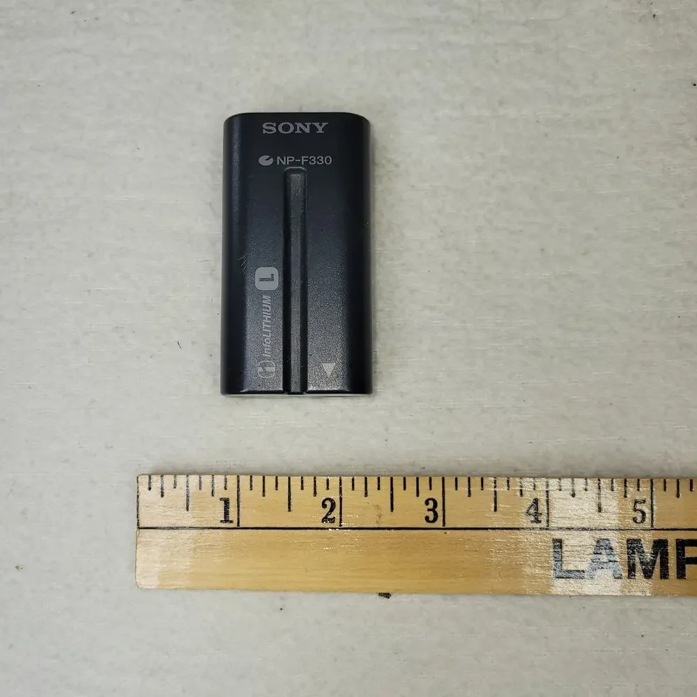 Sony NP-F330 Battery Pack Batteries Replacement Vintage Y2k Photography Video